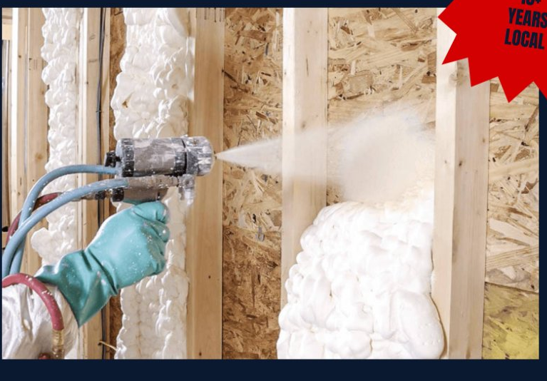 Oakland Insulation crew at work